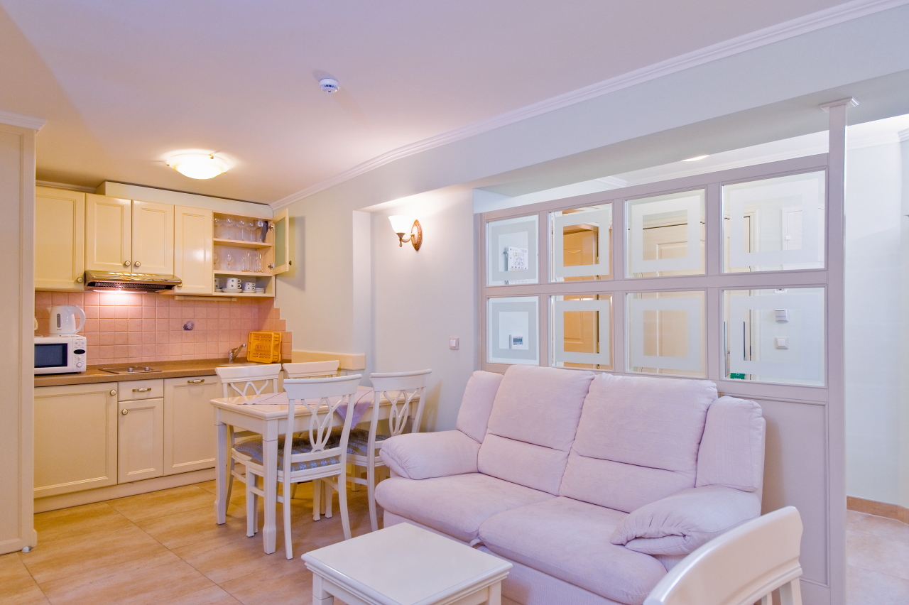 ONE-BEDROOM APARTMENT WITH BALCONIES AND SIDE SEA VIEW, 46.5 m2, 2 + 1 PERSONS, no. 301